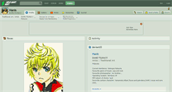 Desktop Screenshot of hanis.deviantart.com
