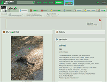 Tablet Screenshot of cab-cab.deviantart.com