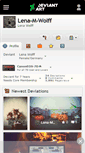 Mobile Screenshot of lena-m-wolff.deviantart.com