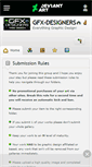 Mobile Screenshot of gfx-designers.deviantart.com