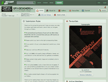 Tablet Screenshot of gfx-designers.deviantart.com