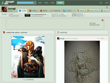 Tablet Screenshot of kanogt.deviantart.com