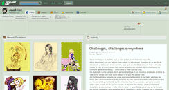 Desktop Screenshot of jess3-nee.deviantart.com