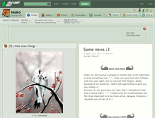 Tablet Screenshot of kkako.deviantart.com