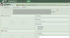Desktop Screenshot of brittnaraplz.deviantart.com