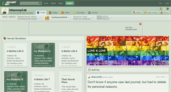 Desktop Screenshot of hmemma548.deviantart.com