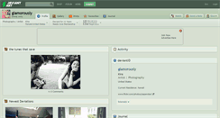 Desktop Screenshot of glamorously.deviantart.com