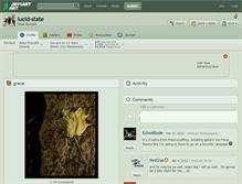 Tablet Screenshot of lucid-state.deviantart.com