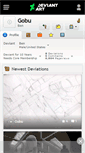 Mobile Screenshot of gobu.deviantart.com