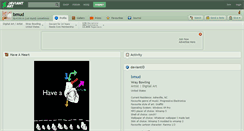 Desktop Screenshot of bmud.deviantart.com