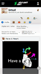 Mobile Screenshot of bmud.deviantart.com
