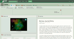 Desktop Screenshot of clanker.deviantart.com