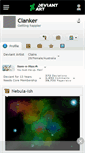Mobile Screenshot of clanker.deviantart.com
