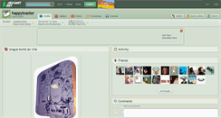 Desktop Screenshot of happytoaster.deviantart.com