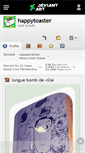 Mobile Screenshot of happytoaster.deviantart.com