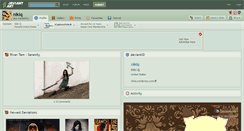 Desktop Screenshot of nikiq.deviantart.com