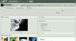 Desktop Screenshot of ilostmyname.deviantart.com