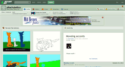 Desktop Screenshot of pikachubethxx.deviantart.com