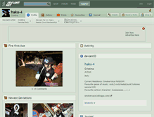 Tablet Screenshot of haku-4.deviantart.com