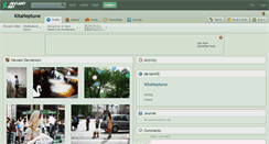 Desktop Screenshot of kitaneptune.deviantart.com