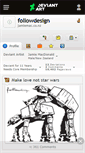 Mobile Screenshot of followdesign.deviantart.com