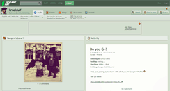 Desktop Screenshot of krueldulf.deviantart.com