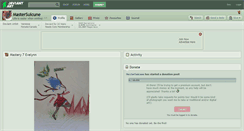Desktop Screenshot of mastersuicune.deviantart.com