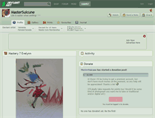 Tablet Screenshot of mastersuicune.deviantart.com