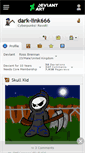 Mobile Screenshot of dark-link666.deviantart.com