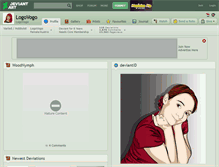 Tablet Screenshot of logovogo.deviantart.com