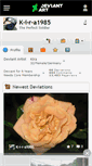 Mobile Screenshot of k-i-r-a1985.deviantart.com