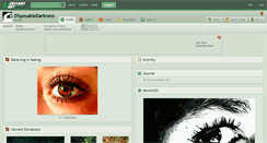 Desktop Screenshot of disposabledarkness.deviantart.com