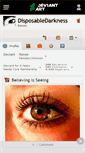 Mobile Screenshot of disposabledarkness.deviantart.com