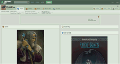 Desktop Screenshot of dysis23a.deviantart.com