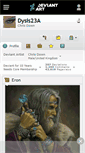 Mobile Screenshot of dysis23a.deviantart.com
