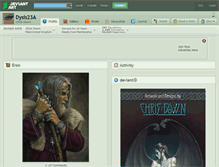 Tablet Screenshot of dysis23a.deviantart.com