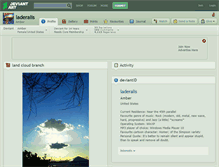 Tablet Screenshot of laderalis.deviantart.com