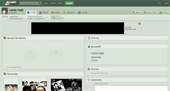 Desktop Screenshot of i-love-yuki.deviantart.com