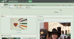Desktop Screenshot of labely.deviantart.com