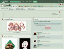 Tablet Screenshot of fresco24.deviantart.com