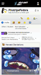 Mobile Screenshot of pinstripefedora.deviantart.com
