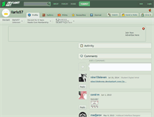 Tablet Screenshot of ilario57.deviantart.com
