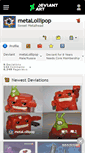 Mobile Screenshot of metalollipop.deviantart.com