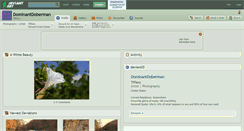 Desktop Screenshot of dominantdoberman.deviantart.com