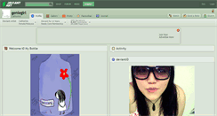 Desktop Screenshot of geniegirl.deviantart.com