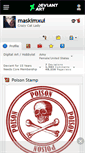Mobile Screenshot of maskimxul.deviantart.com