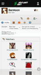 Mobile Screenshot of banmoon.deviantart.com