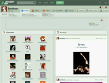 Tablet Screenshot of banmoon.deviantart.com