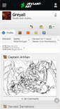 Mobile Screenshot of greyall.deviantart.com