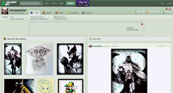 Desktop Screenshot of mindsetteler.deviantart.com